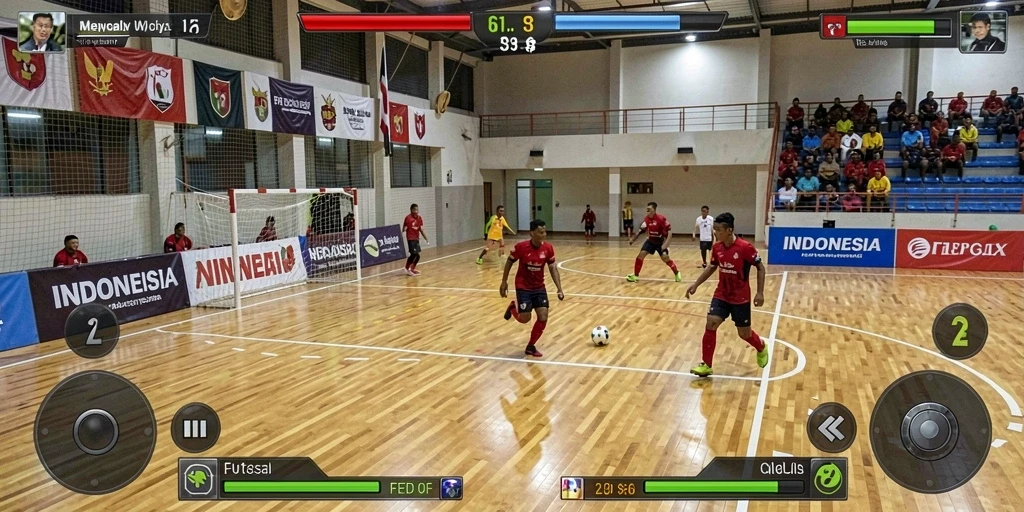 Salah satu level yang paling menantang dalam game.