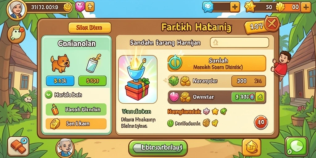 Fitur multiplayer yang menyenangkan dan interaktif.