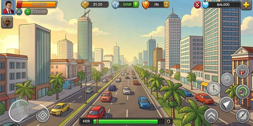 Tangkapan layar memperlihatkan fitur interaksi sosial antar pemain.