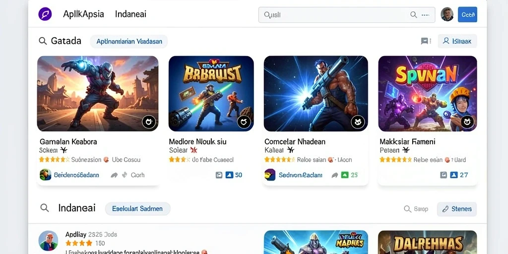 Screenshot memperlihatkan fitur turnamen dalam aplikasi.