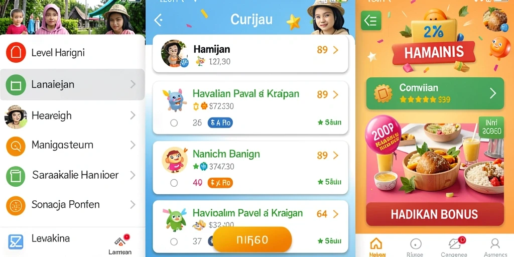 Berbagai level tantangan yang menguji keterampilan pemain.