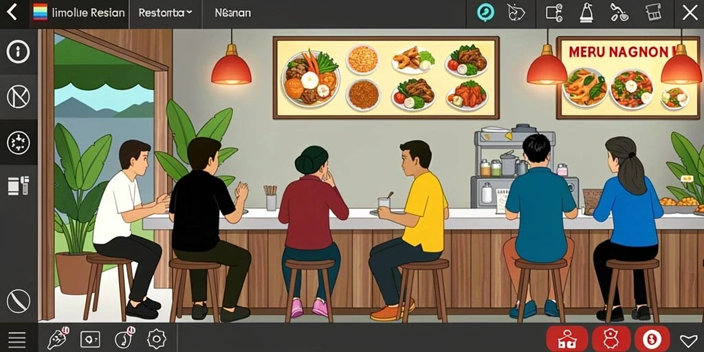 Level penuh tantangan dan rintangan menarik.