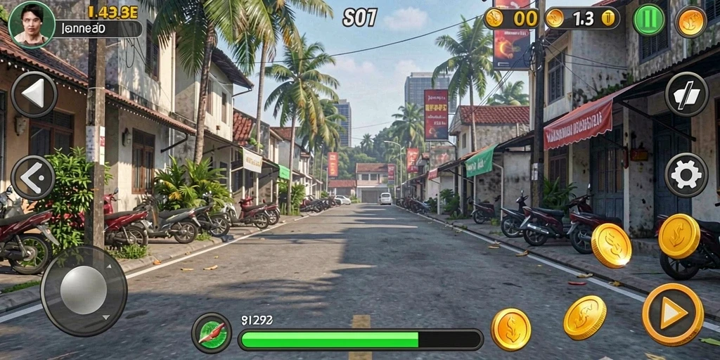 Karakter unik yang siap berpetualang.