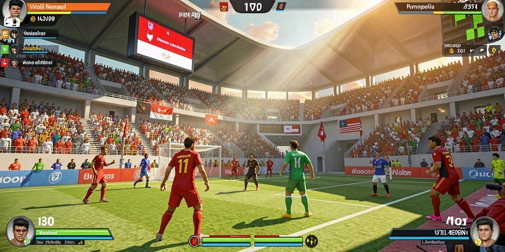 Fitur leaderboard untuk bersaing dengan pemain lain.