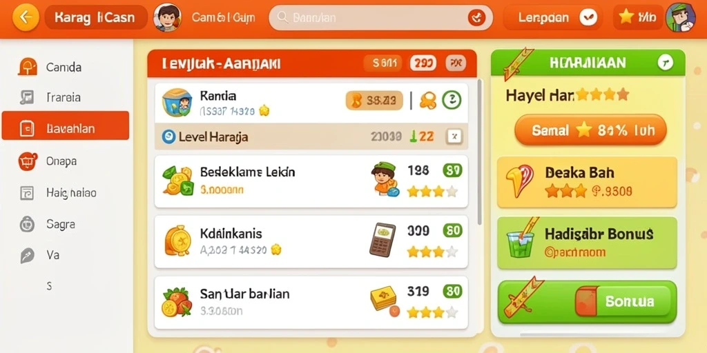 Screenshot menampilkan berbagai karakter yang bisa dipilih.
