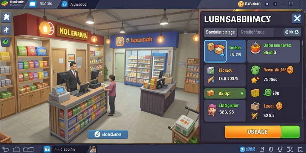 Fitur upgrade karakter untuk meningkatkan gameplay.
