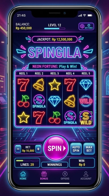 spingila — menu pengaturan